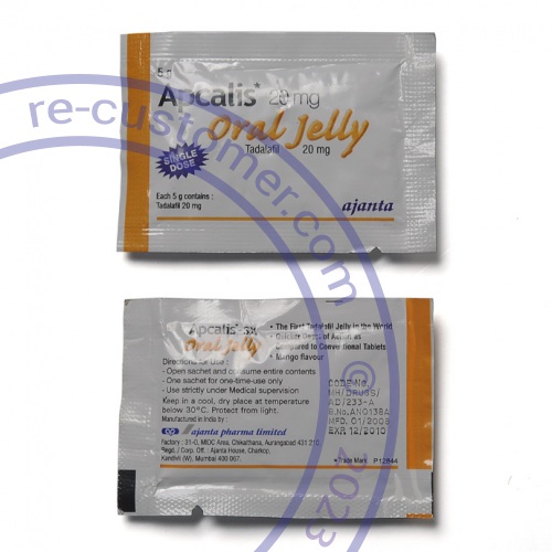 Trustedtabs Pharmacy. apcalis-oral-jelly tablets. Uses, Side Effects, Interactions, Pictures