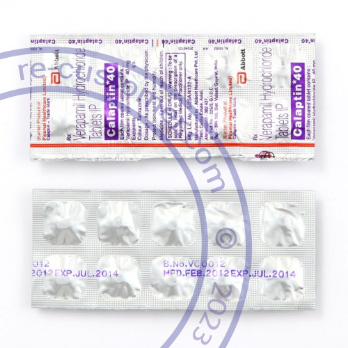 Trustedtabs Pharmacy. calan tablets. Uses, Side Effects, Interactions, Pictures