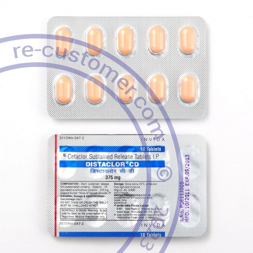 Trustedtabs Pharmacy. ceclor-cd tablets. Uses, Side Effects, Interactions, Pictures