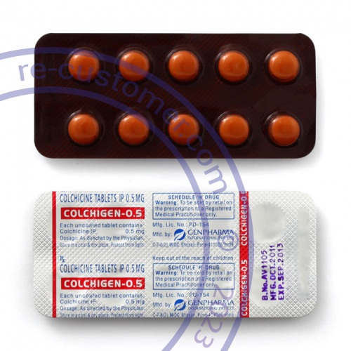 Trustedtabs Pharmacy. colcrys tablets. Uses, Side Effects, Interactions, Pictures