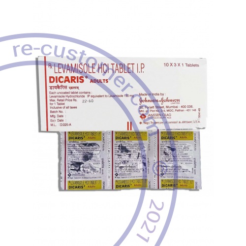 Trustedtabs Pharmacy. dicaris-adult tablets. Uses, Side Effects, Interactions, Pictures
