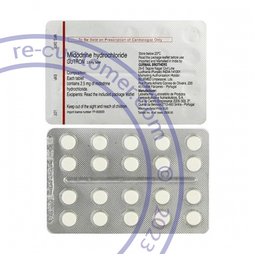 Trustedtabs Pharmacy. gutron tablets. Uses, Side Effects, Interactions, Pictures