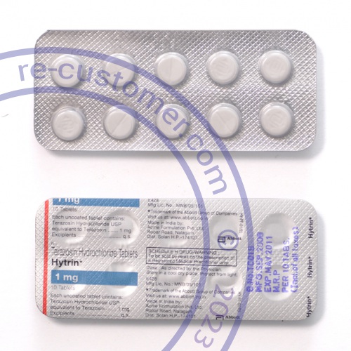 Trustedtabs Pharmacy. hytrin tablets. Uses, Side Effects, Interactions, Pictures