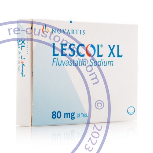 Trustedtabs Pharmacy. lescol-xl tablets. Uses, Side Effects, Interactions, Pictures