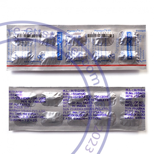 Trustedtabs Pharmacy. mirapex tablets. Uses, Side Effects, Interactions, Pictures