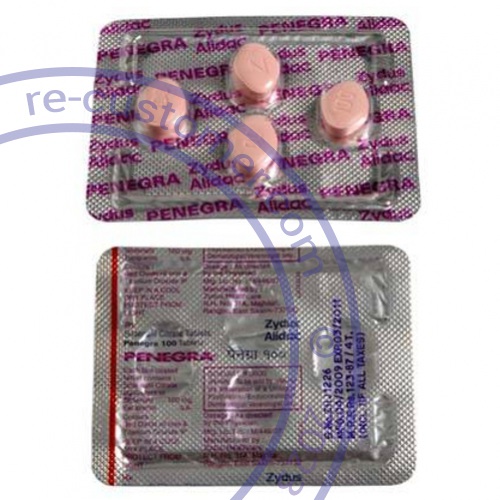 Trustedtabs Pharmacy. penegra tablets. Uses, Side Effects, Interactions, Pictures