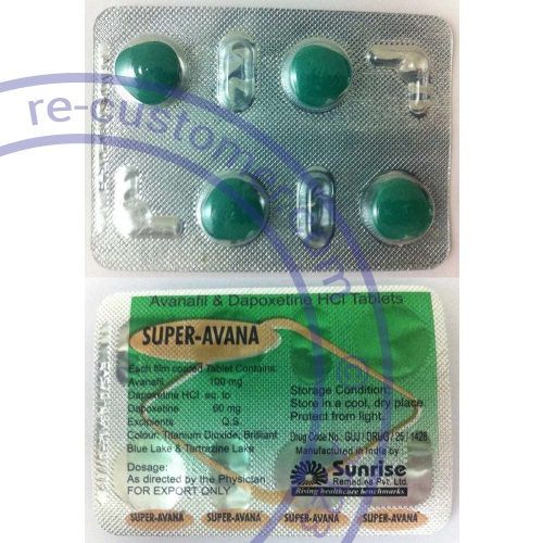 Trustedtabs Pharmacy. super-avana tablets. Uses, Side Effects, Interactions, Pictures