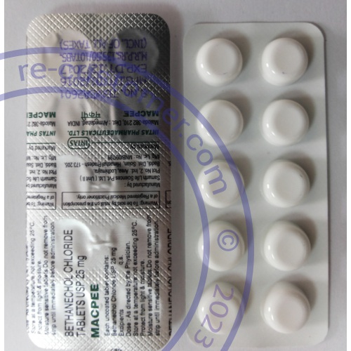 Trustedtabs Pharmacy. urecholine tablets. Uses, Side Effects, Interactions, Pictures